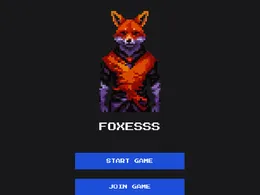 The home page of Foxesss, a game that Gerard O'Neill built